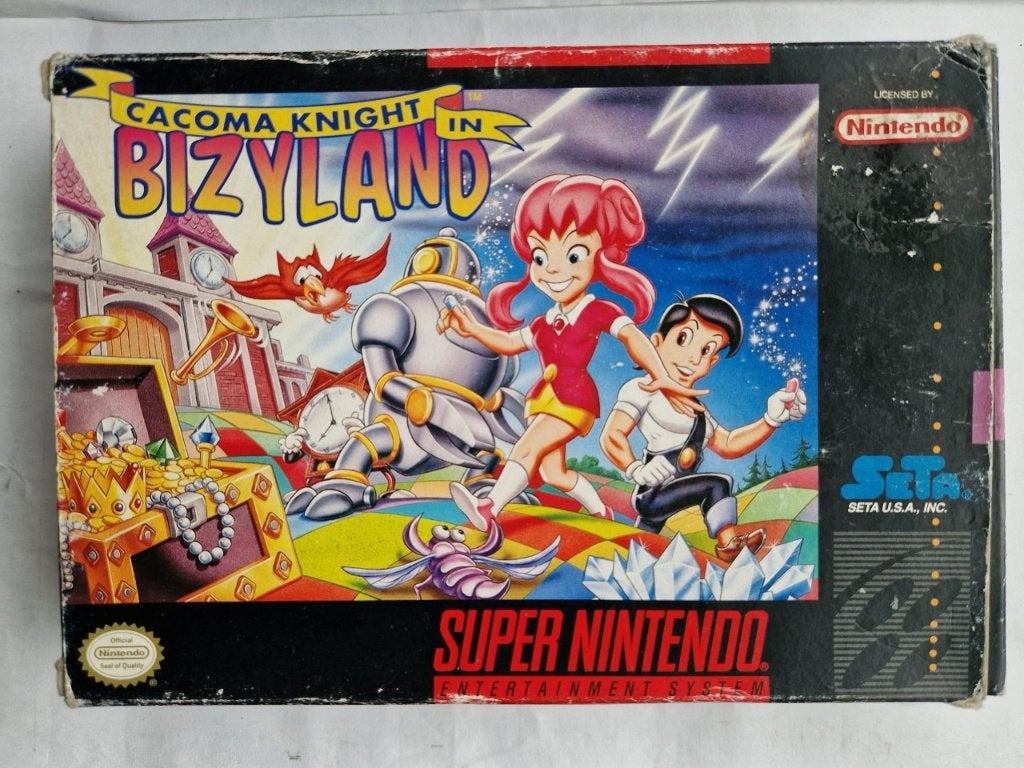 cacoma knight in BIZYLAND ntsc, Gebruikt, 1 speler, Racen en Vliegen, Ophalen of Verzenden
