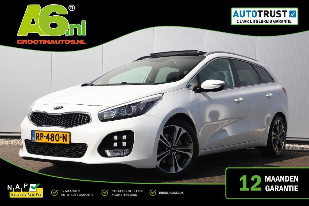 Kia cee'd Sportswagon 1.0 T-GDi GT-Line Summer Edition Panor, Voorwielaandrijving, Stof, Gebruikt, Euro 6
