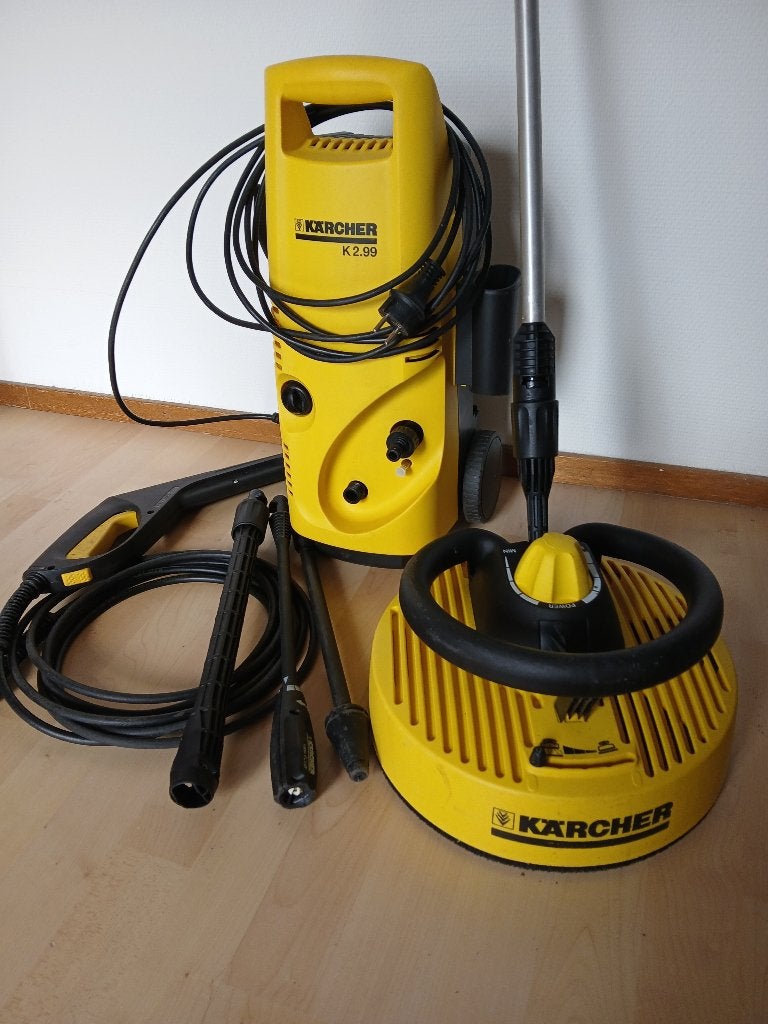 Kärcher K 2.99 + T-Racer T 350, Ophalen, Zo goed als nieuw, Elektrisch, Kärcher