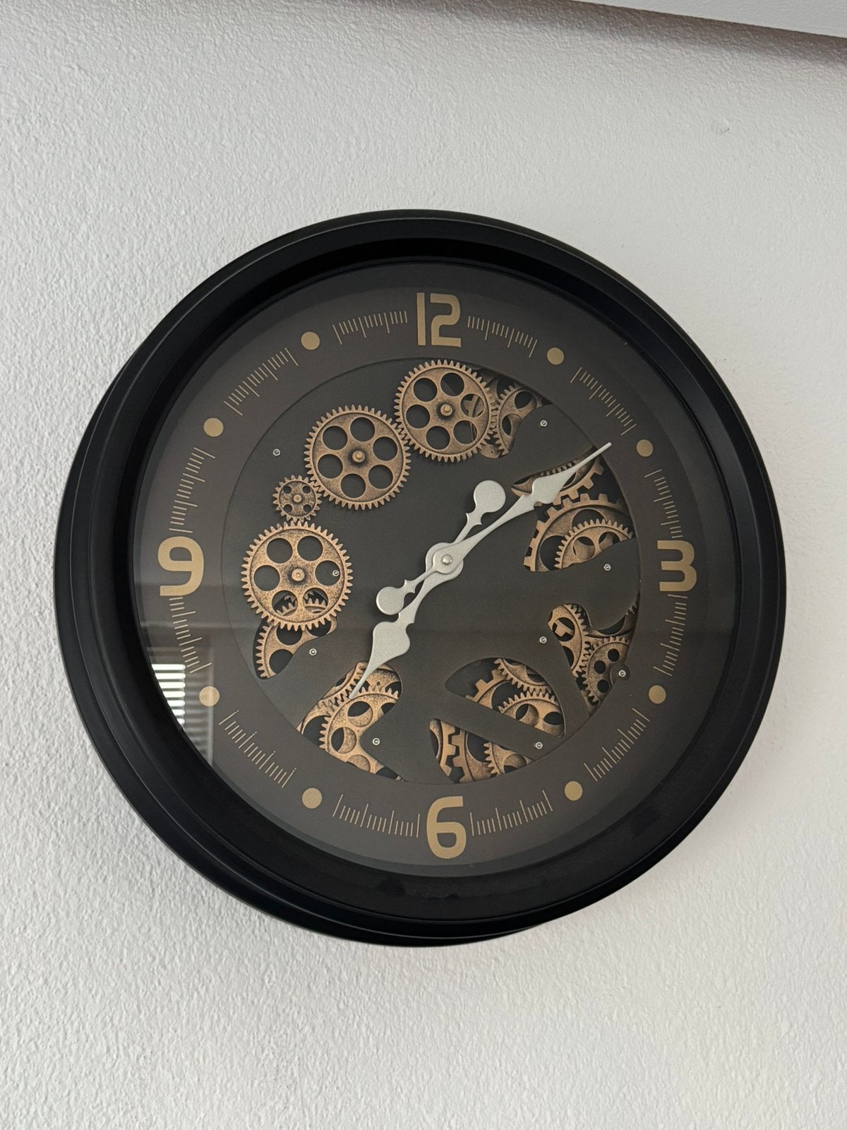 Wandklok, Ophalen of Verzenden, Zo goed als nieuw, Wandklok