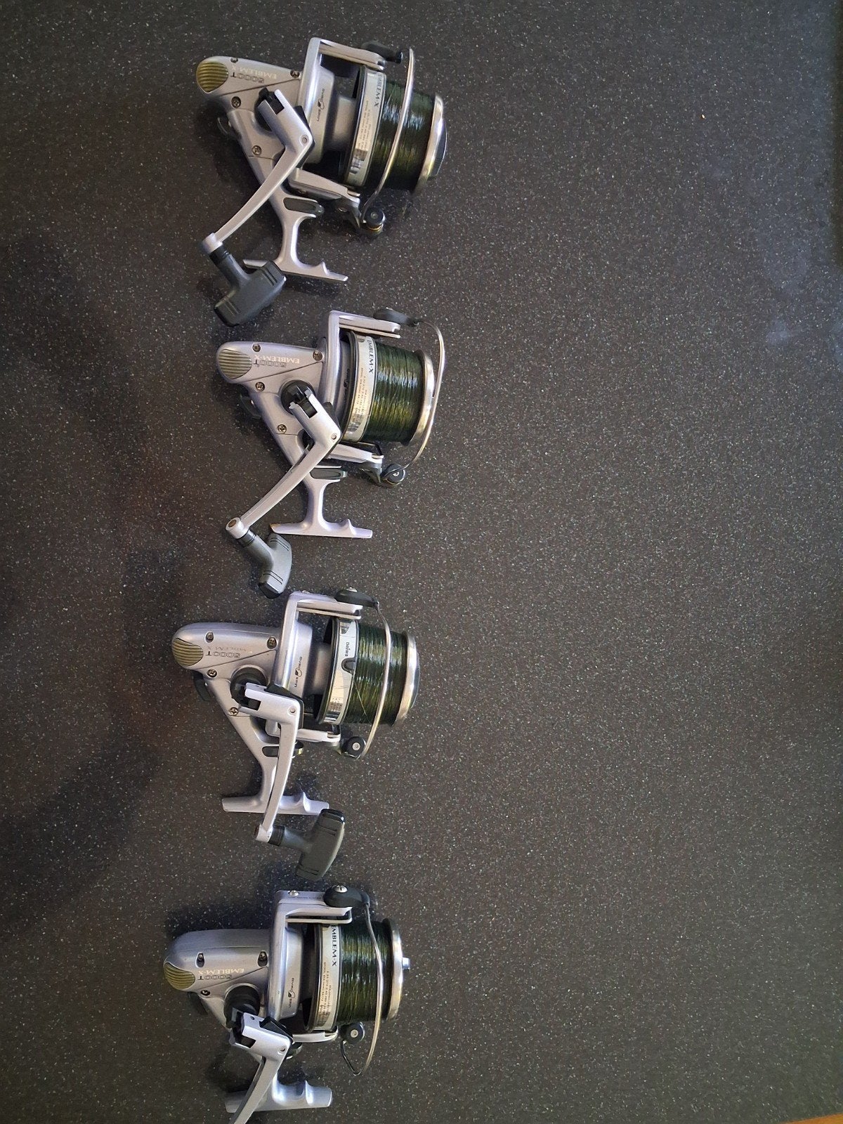 4x daiwa emblem-X 5000T in zeer goede staat, Watersport en Boten, Verzenden, Zo goed als nieuw, Molen