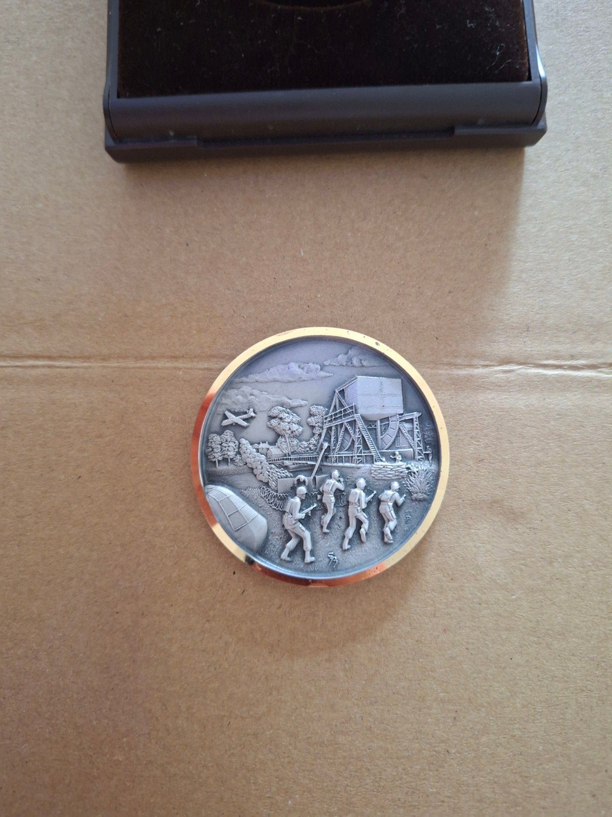 J. Balme Medaille - Militaire scène, Postzegels en Munten, Penningen en Medailles, Ophalen of Verzenden, Overige materialen, Buitenland