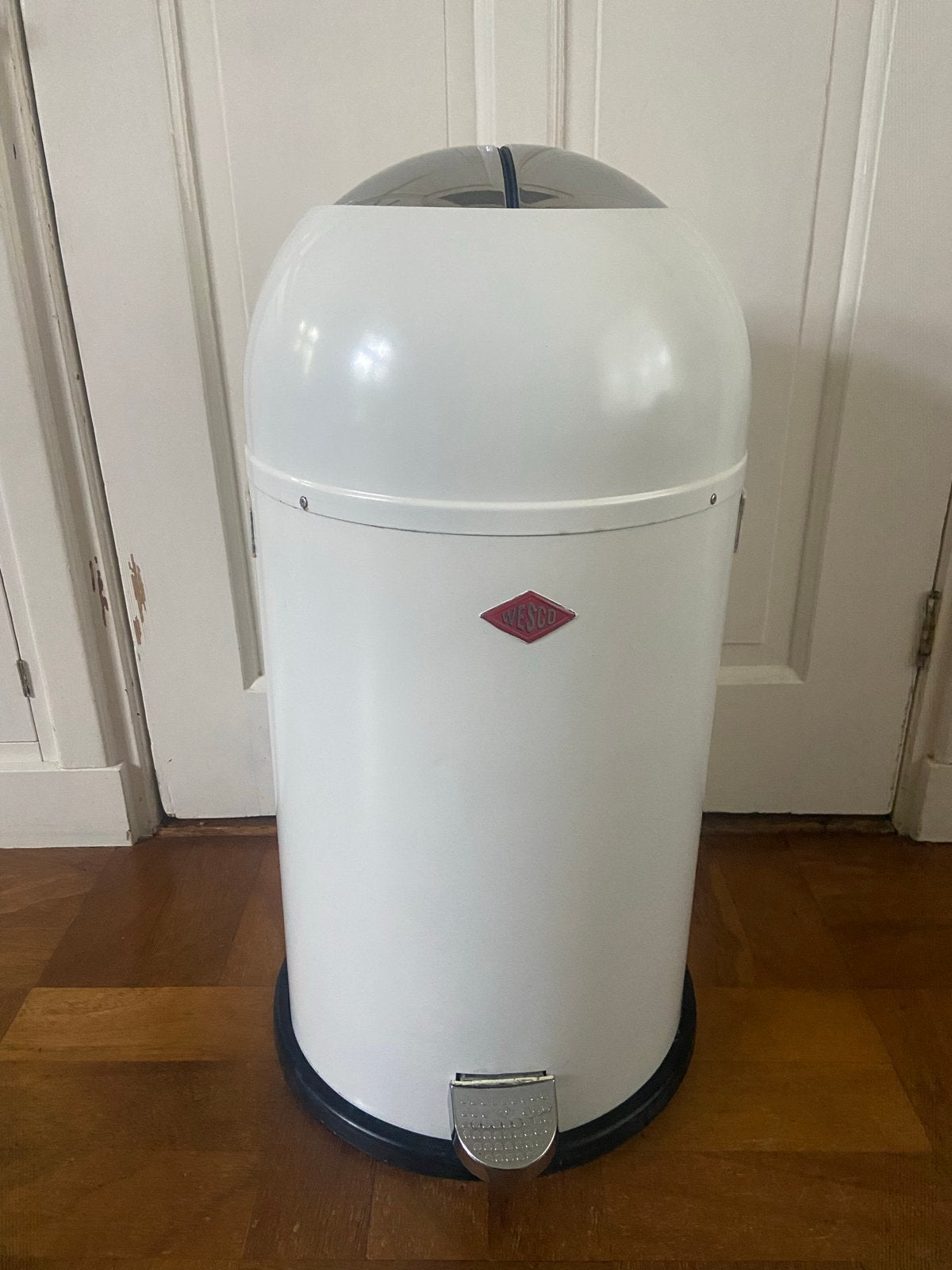Wesco Pedaalemmer - Wit - 30 liter, Huis en Inrichting, Gebruikt, Met pedaal, Ophalen of Verzenden, 20 tot 30 liter