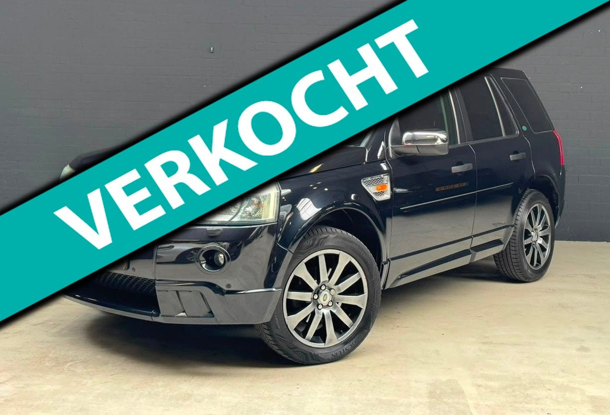 Land Rover Freelander 3.2 i6 HSE Automaat Xenon, Auto's, Automaat, Dealer onderhouden, Gebruikt, Zwart