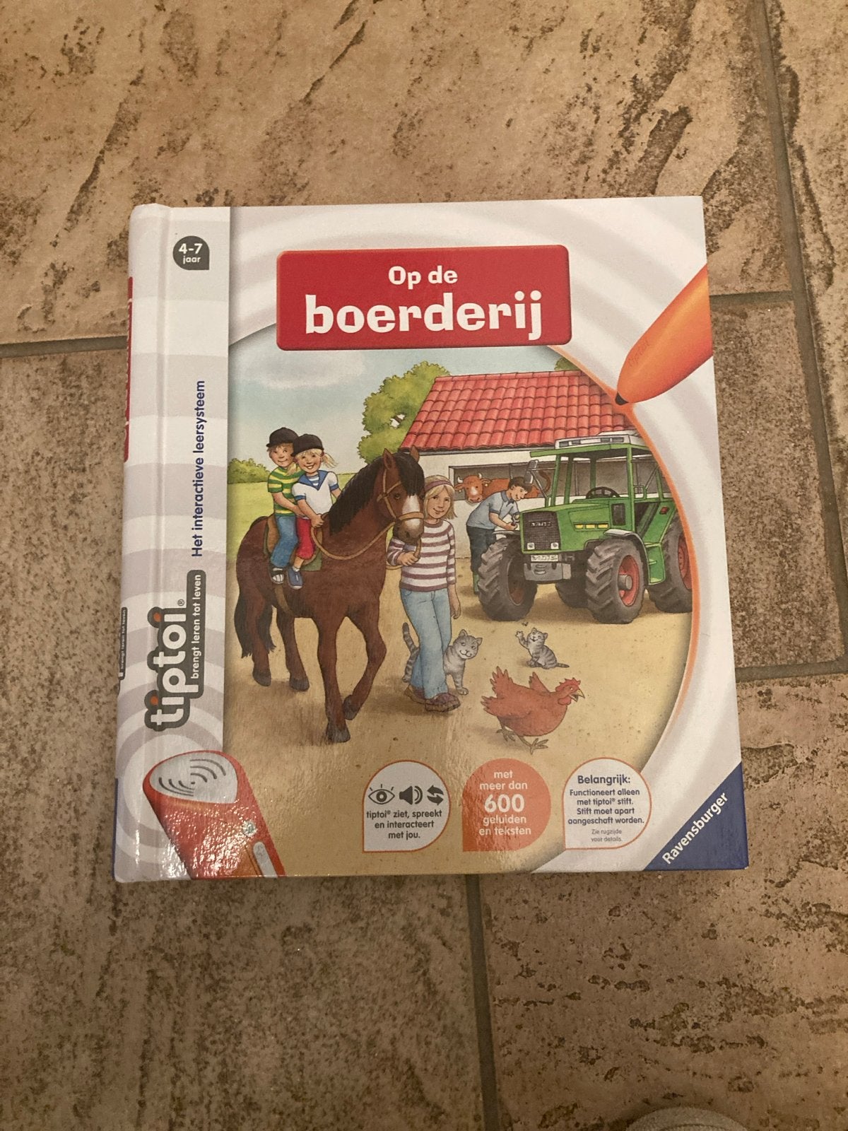 Tiptoi boek: Op de boerderij (4-7 jaar), Non-fictie, Jongen of Meisje, Ophalen of Verzenden, Zo goed als nieuw