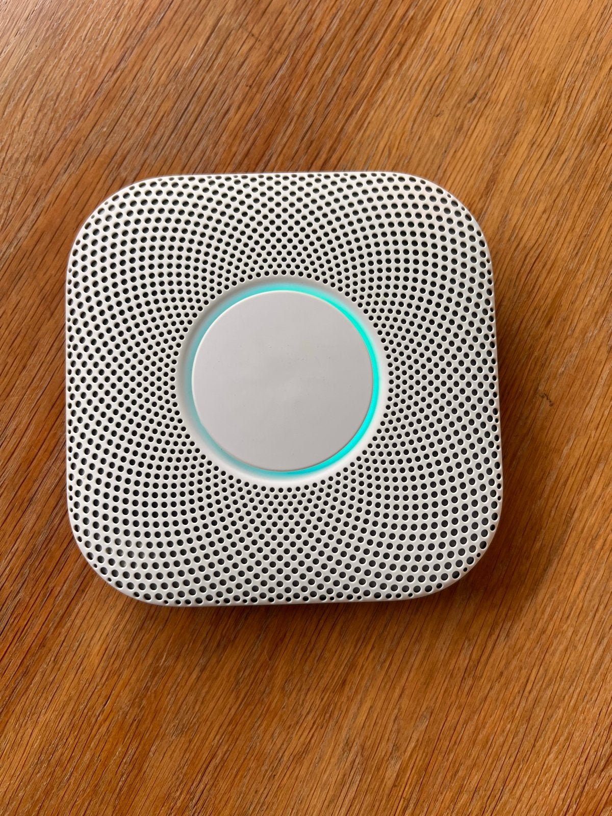 Google Nest Protect Rook- en Koolmonoxidemelder (2029), Gebruikt, Detector, Sensor of Melder, Ophalen of Verzenden, Rook