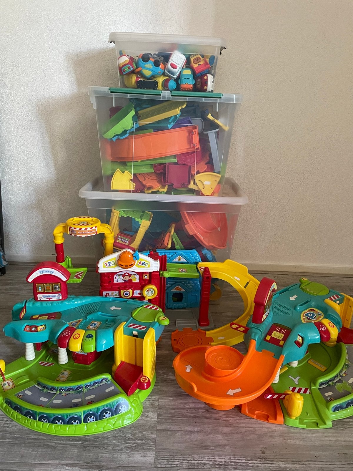 Grote VTech Toet Toet Auto's collectie, Ophalen, Gebruikt