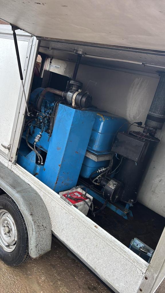 Hoge drukAanhanger Gevelreiniger warm water 250 bar, Ophalen, Gebruikt, Overige typen