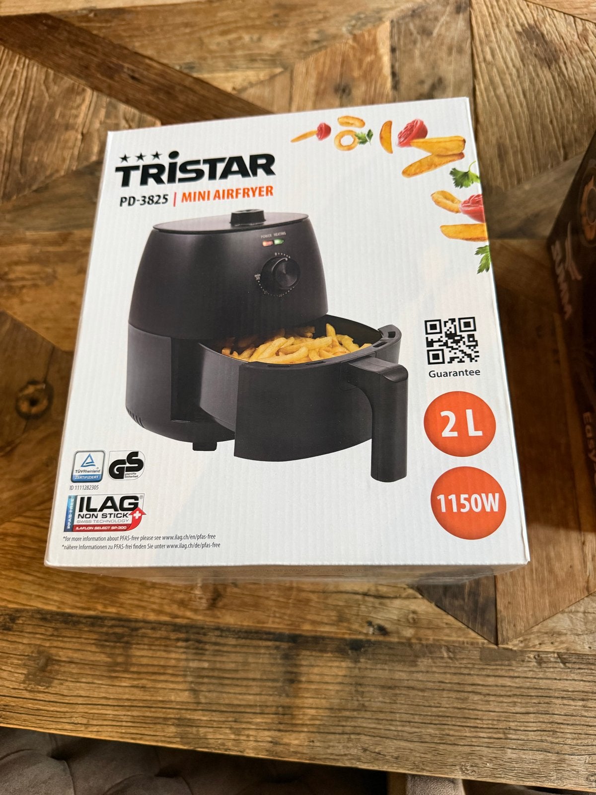 Tristar PD-3825 Mini Airfryer - Nieuw in doos, Witgoed en Apparatuur, Ophalen of Verzenden, Nieuw, Airfryer, Minder dan 750 gram