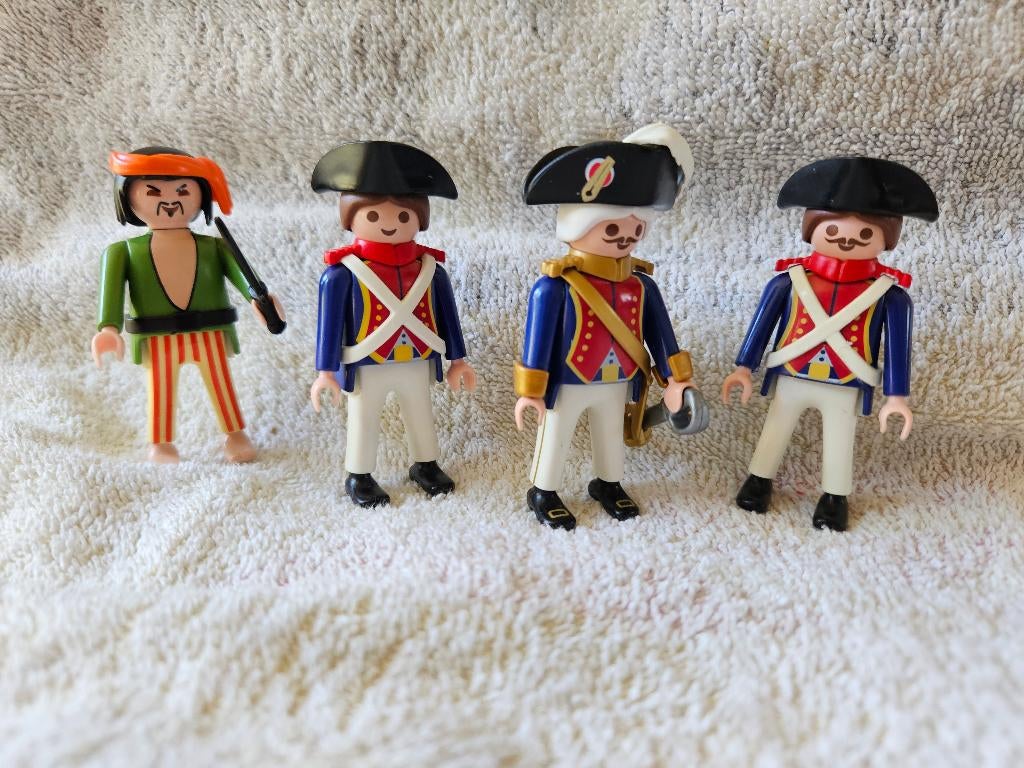 Playmobil Franse soldaten met gevangenen 3112, Ophalen of Verzenden, Zo goed als nieuw