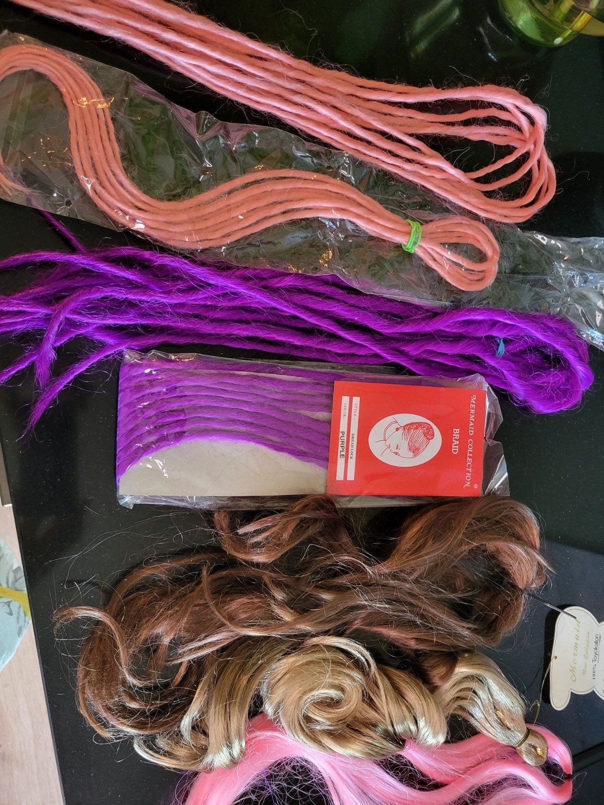 Diverse Vlechthaar & Dreads - Complete Set, Ophalen of Verzenden, Zo goed als nieuw, Overige typen