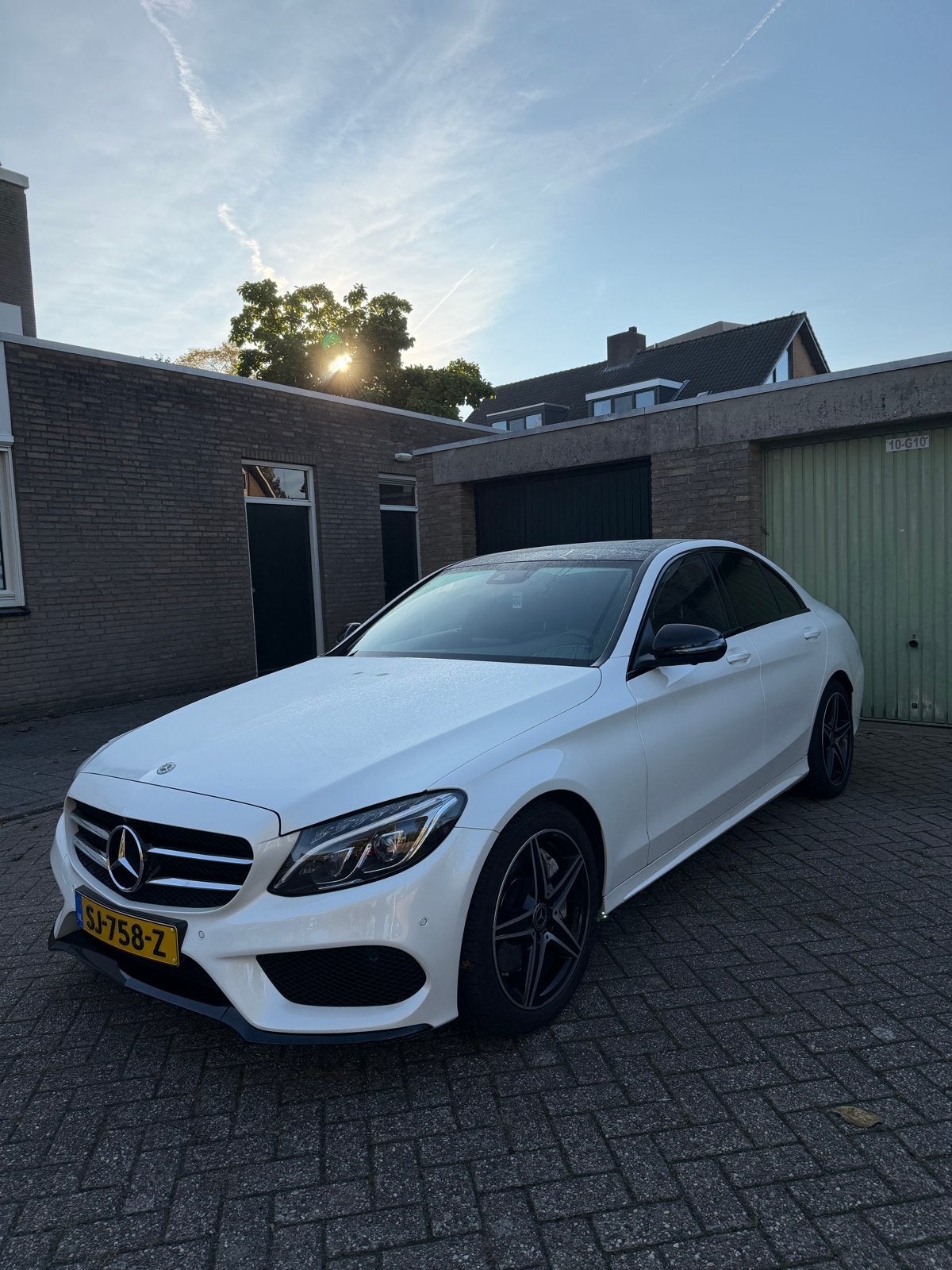 Mercedes-Benz C-Klasse C250 211pk 9G-TRONIC 2018, Automaat, 1800 kg, Zwart, 4 cilinders