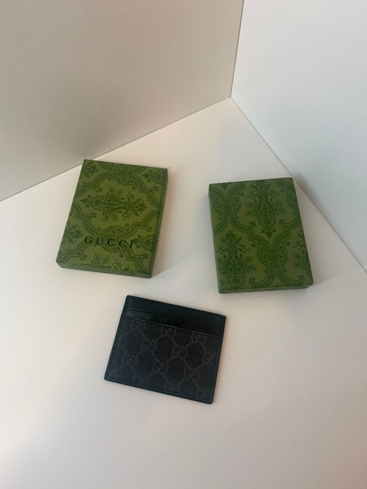 Gucci pasjeshouder, Overige merken, Zwart, Nieuw, Ophalen of Verzenden