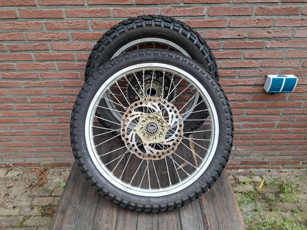 Set Velgen+Banden (4st!) tbv KTM 18" & 21", Ophalen of Verzenden, Gebruikt