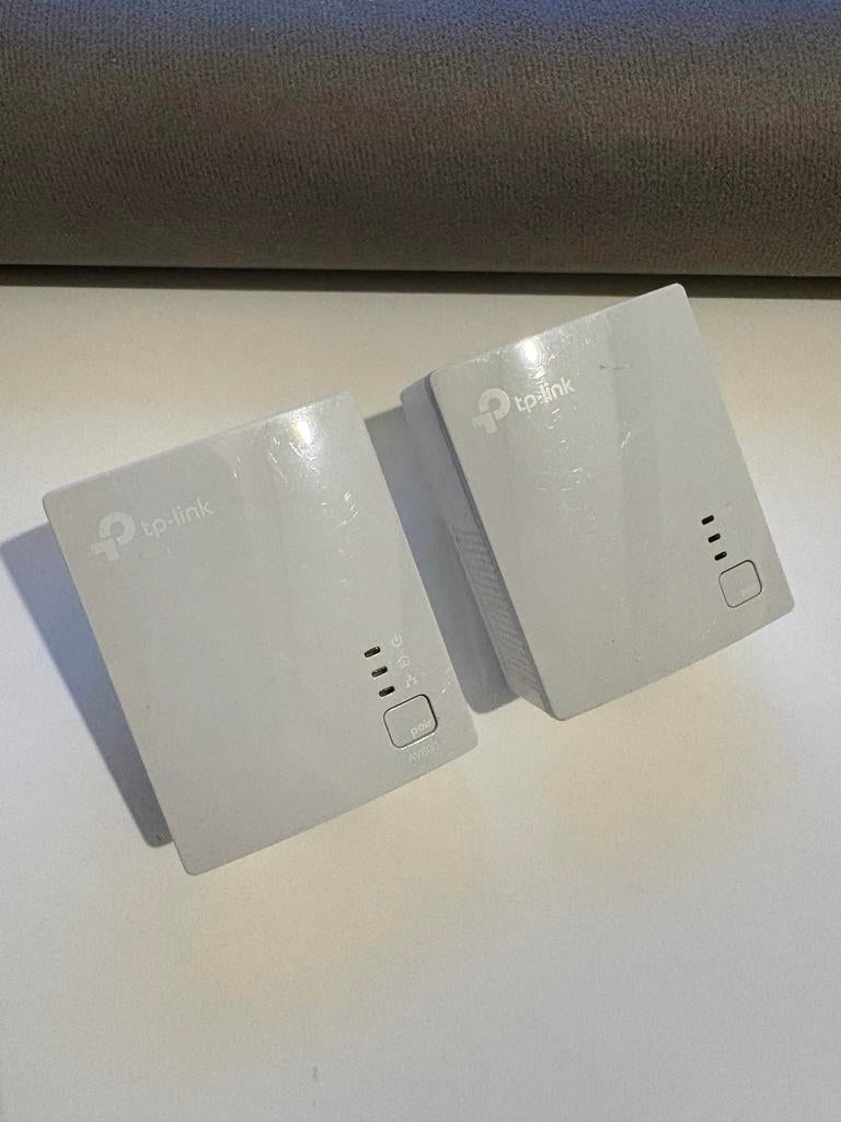 TP-Link AV600 Powerline Adapters (Set van 2), Computers en Software, Powerlines, Gebruikt, Ophalen of Verzenden
