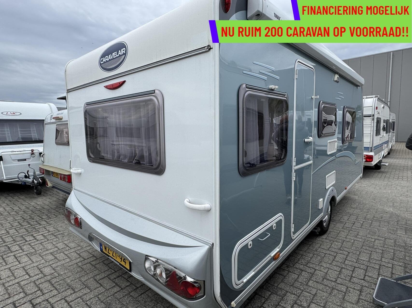 CARAVELAIR VENICIA 470, QUEENBED, MOVER, CASSETTE LUIFEL, Mover, Rondzit, Bedrijf, 6 tot 7 meter