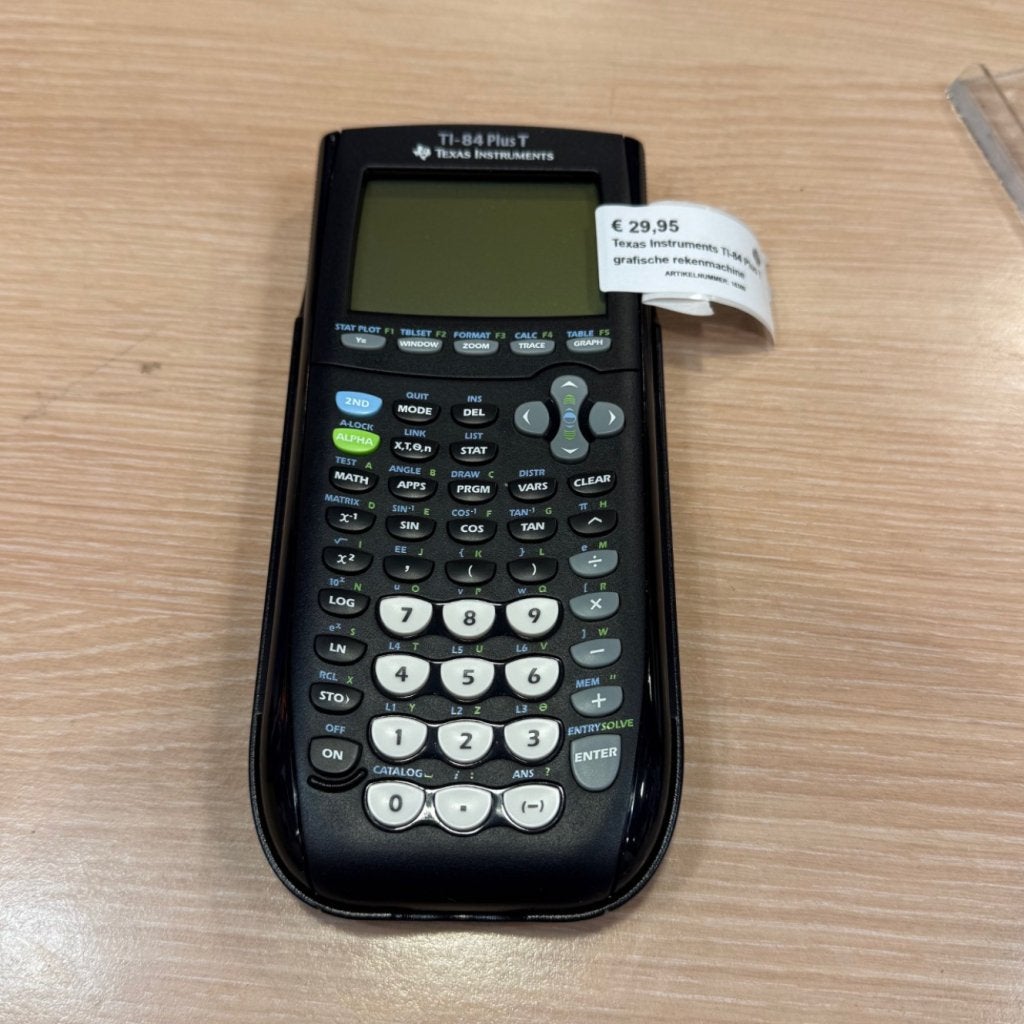 Texas Instruments TI-84 Plus T grafische rekenmachine, Diversen, Schoolbenodigdheden, Texas Instruments, Zo goed als nieuw, Support@texasinstruments.com