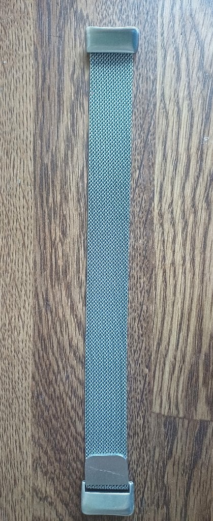 fitbit milanees horloge bandje, Overige merken, Staal, Staal, Polshorloge