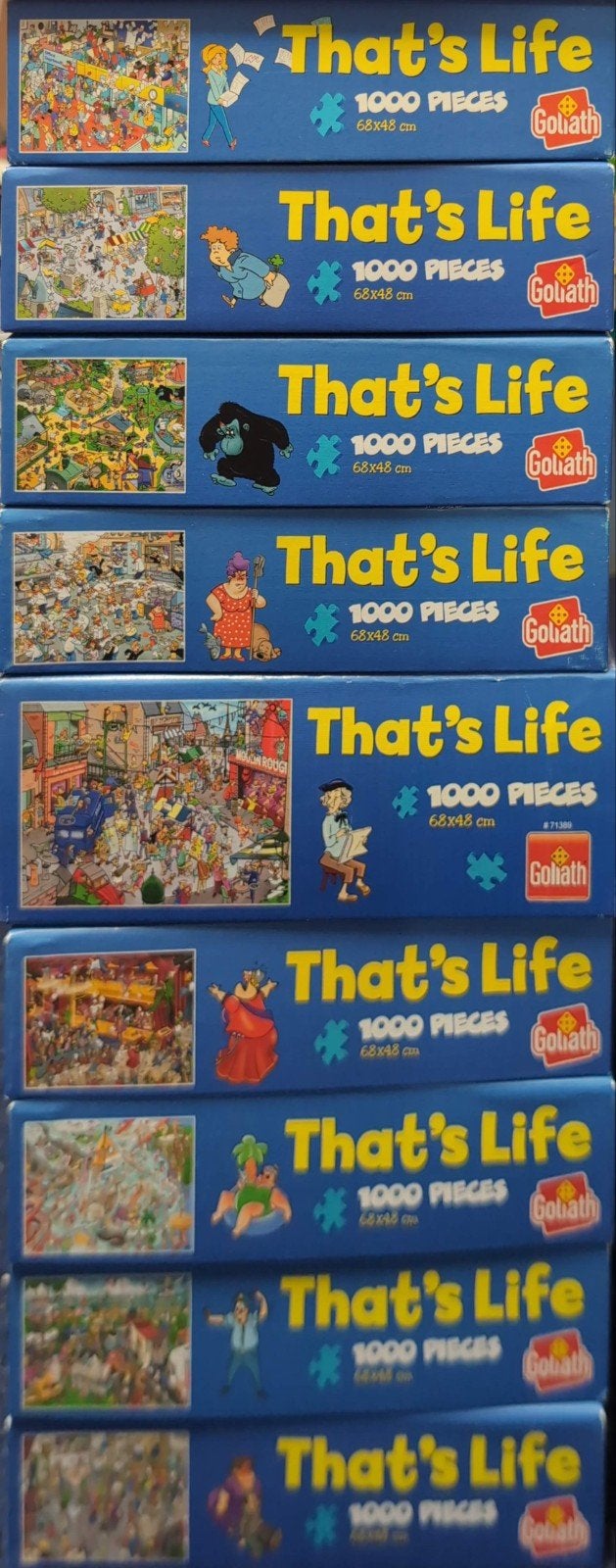 Goliath That's Life  Cafe 1000 stukjes, Ophalen of Verzenden, 500 t/m 1500 stukjes, Nieuw, Legpuzzel