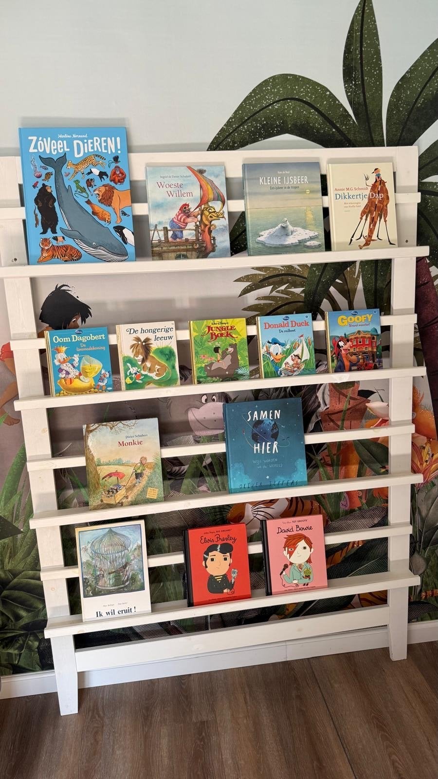 Boekenrek, Ophalen, Gebruikt