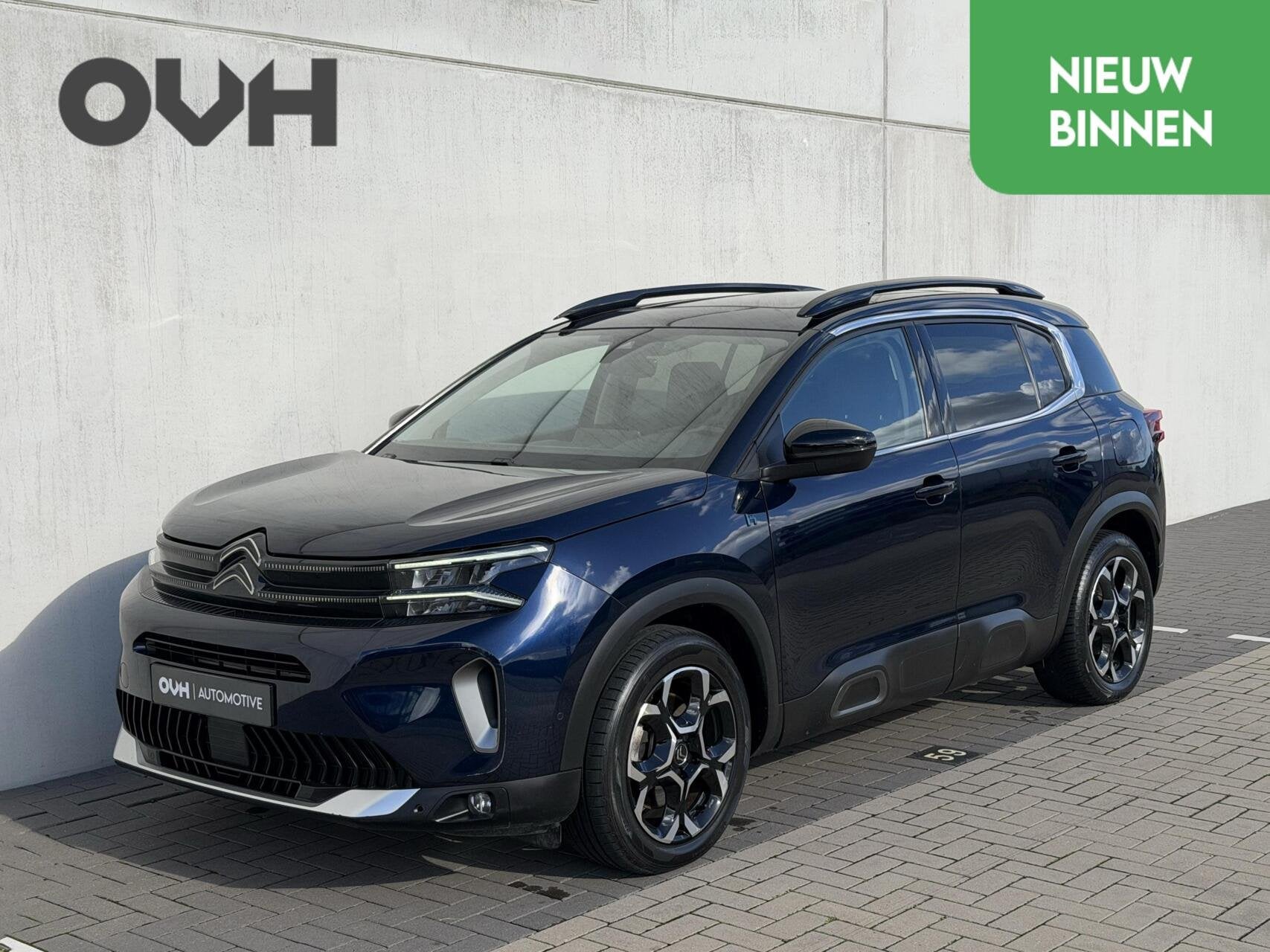 Citroen C5 Aircross 1.6 Plug-in Hybrid 225 Shine | Pano | Ma, Gebruikt, Zwart, 4 cilinders, Leder