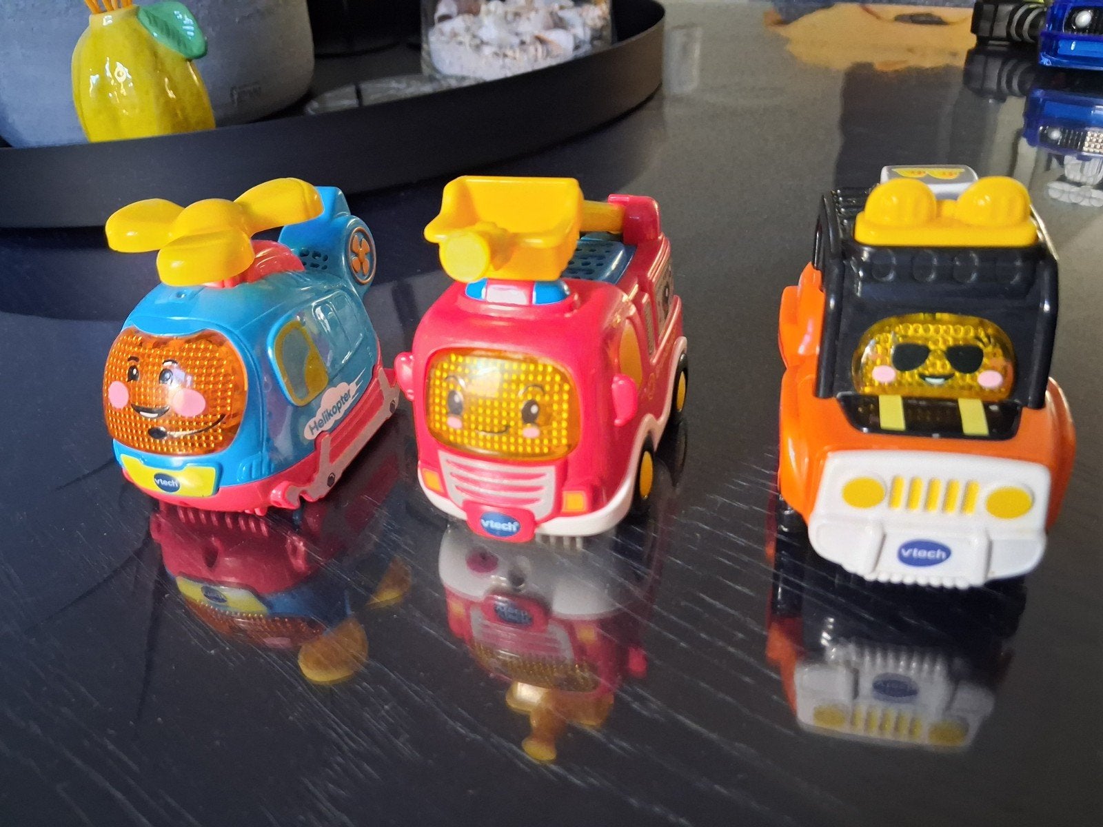 VTech Toet Toet Auto's: Brandweer, Helikopter, Terreinwagen, Ophalen of Verzenden