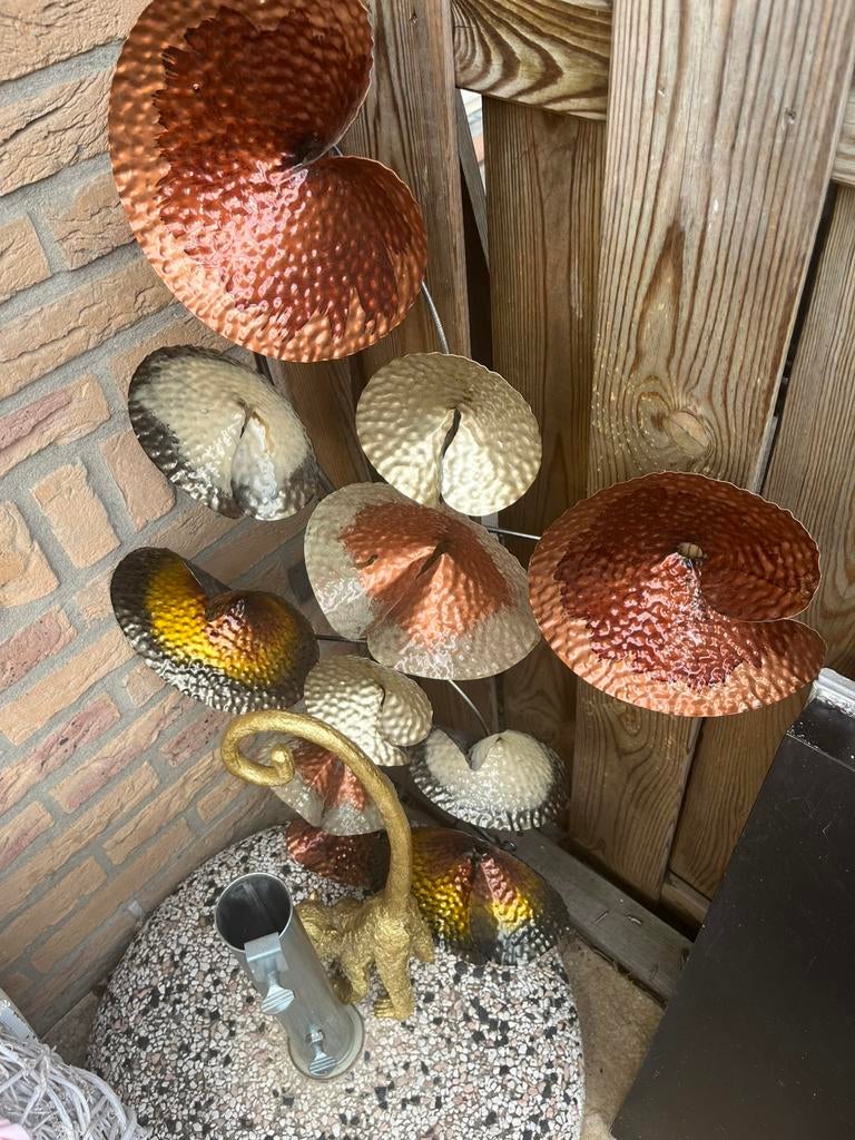 IJzeren decoratie, Ophalen of Verzenden, Zo goed als nieuw