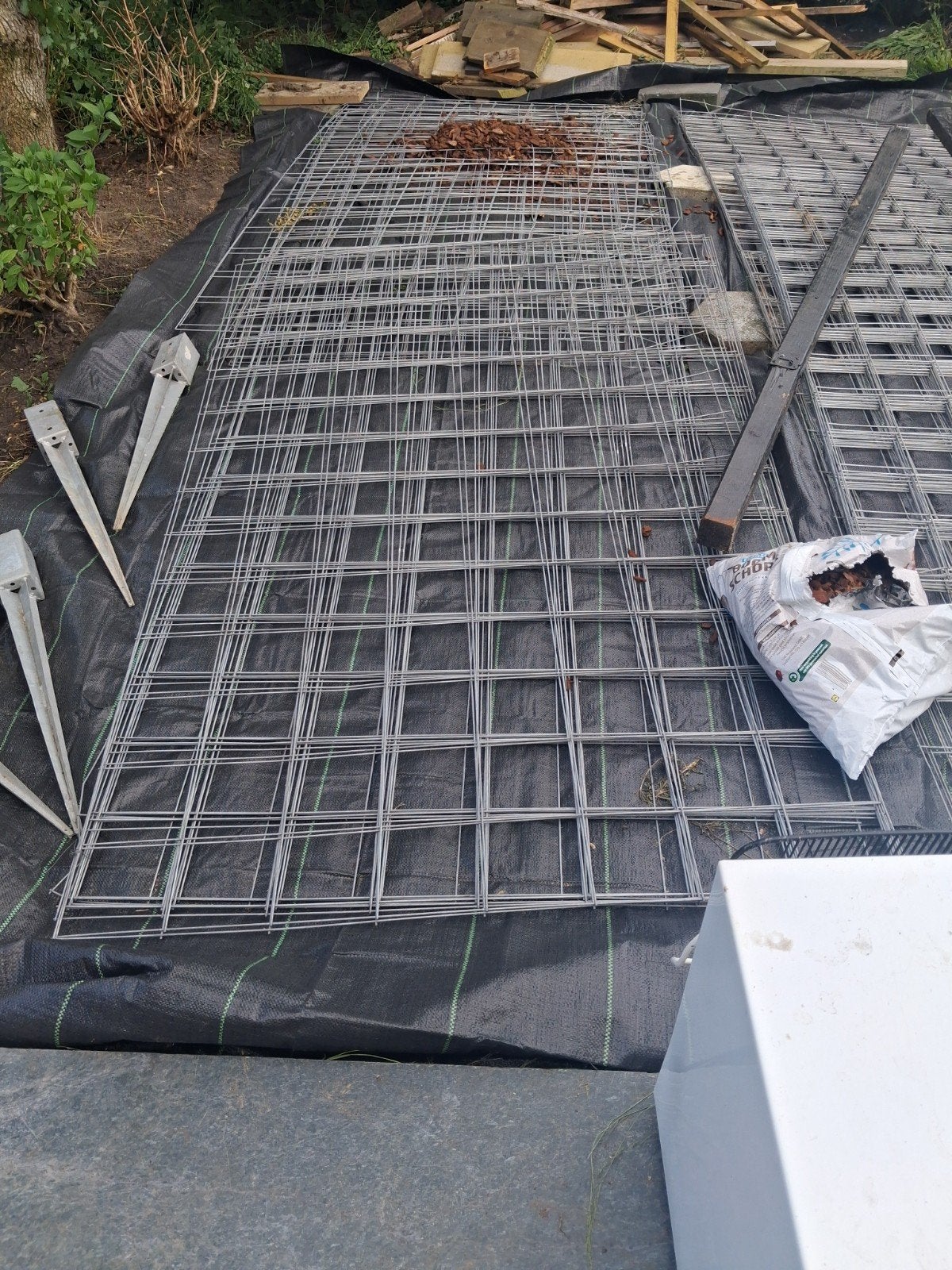 Draad rekken 110 X 220 €7,50, Tuin en Terras, Gaas en Draad, Ophalen, Minder dan 10 meter