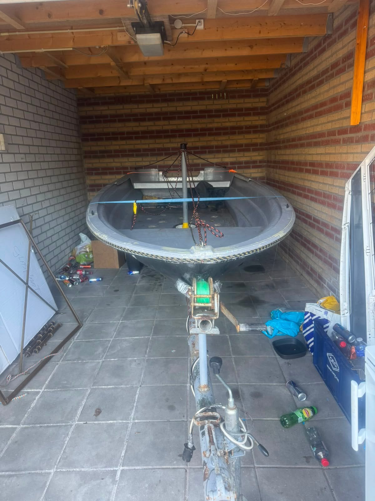 Sloep/bootje met wat werk, Tuin en Terras, Tuinhuizen, Ophalen, Gebruikt, Schuur