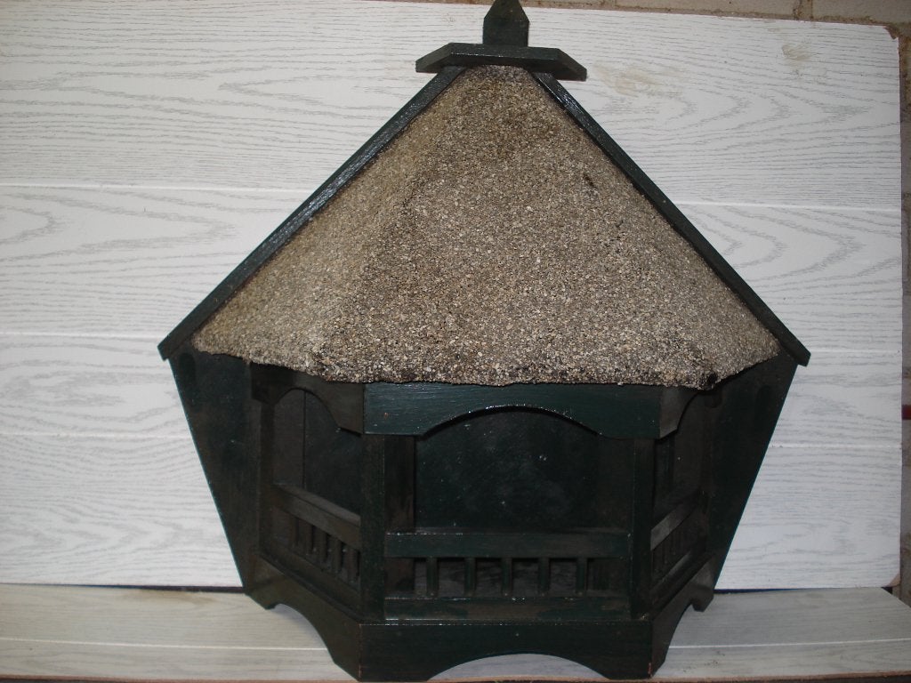 Degelijk Wand  vogel voederhuis  76 cm breed  x  61  Hoog, Tuin en Terras, Ophalen of Verzenden, Zo goed als nieuw