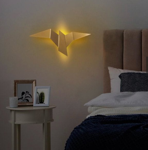 Opviq Pacalı LED Wandlamp - Modern Design (2 stuks), Metaal, Met verlichting, Nieuw, Ophalen of Verzenden
