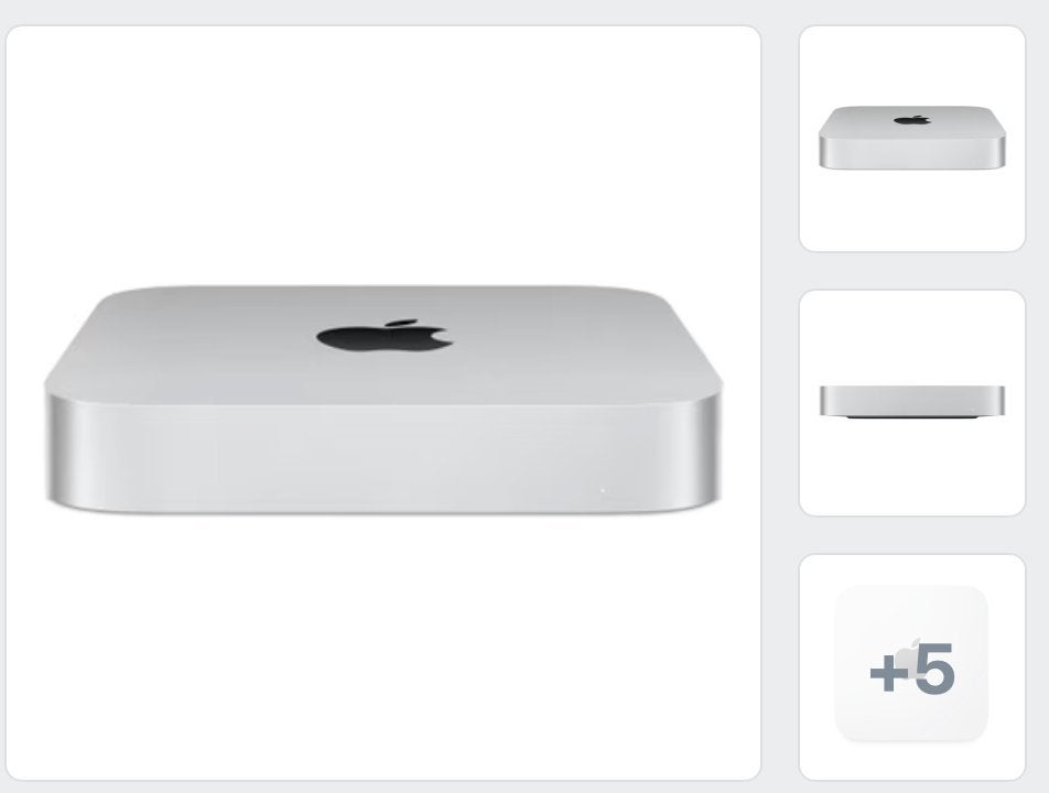ZGAN Apple Mac Mini M2 2023 8GB ram 256GB SSD, Computers en Software, 256 GB, Nvt, 2 tot 3 Ghz, Apple