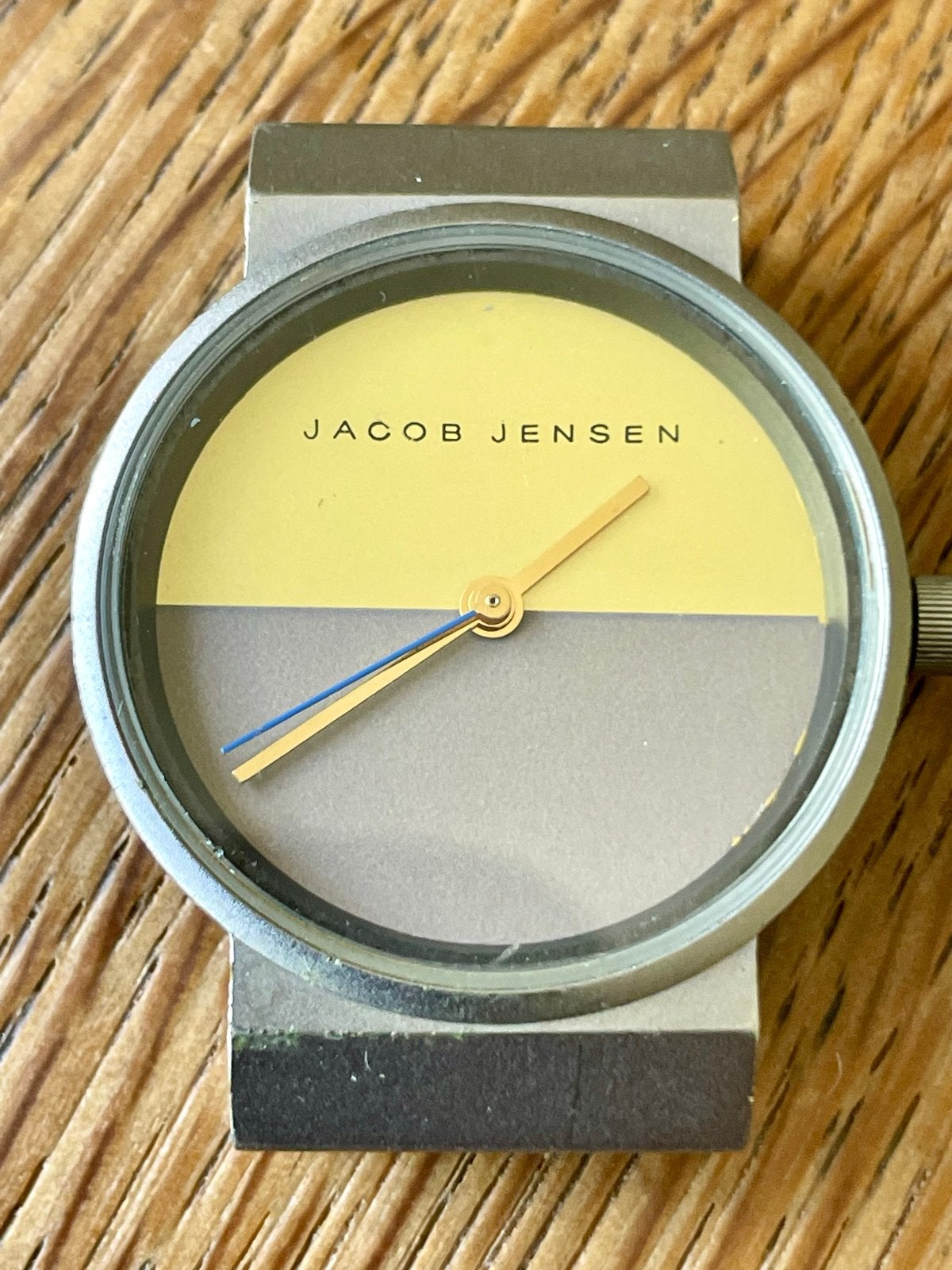 Jacob Jensen Polshorloge - Minimalistisch Design, Overige merken, Gebruikt, Staal, Polshorloge