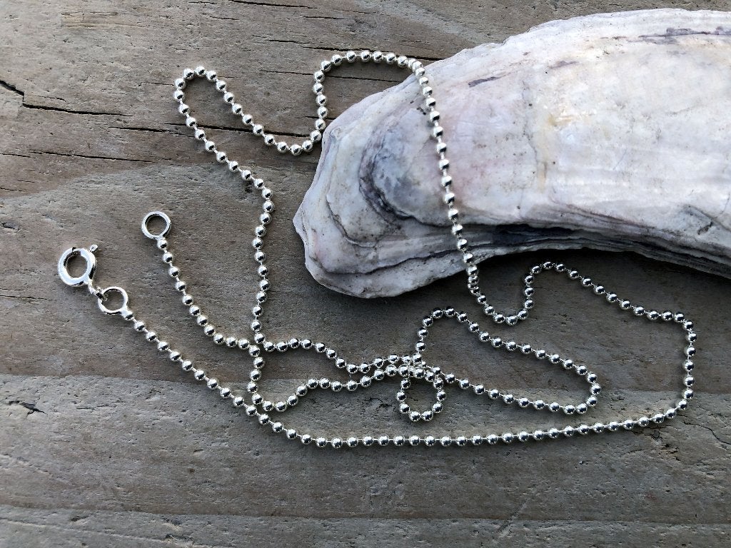 Echt Zilveren Bolletjes Kettingen  v.a., Verzenden, Info@toas.nl, Nieuw, De Vlonder 219-i   Boekel