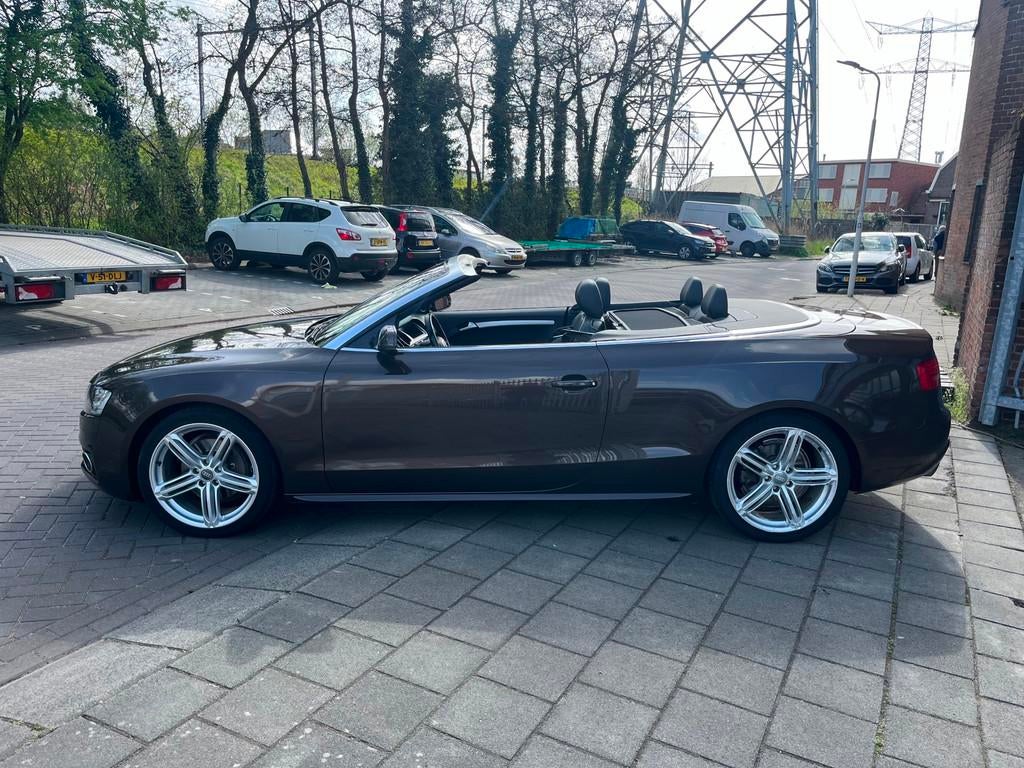 Audi A5 Cabriolet 2.0 TFSI quattro Pro Line S Automaat/Leder, Euro 5, Gebruikt, 4 cilinders, 4 stoelen