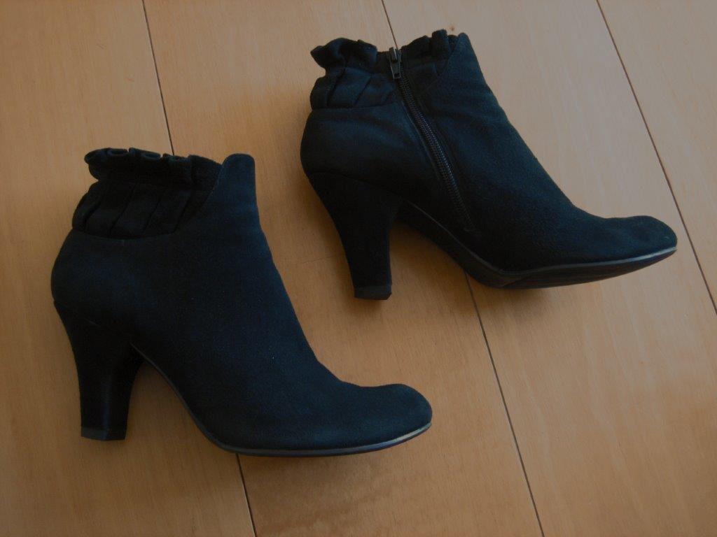 Exclusief zwart suede enkellaars BITTER by AUDLEY 38snazzeys, Audley London, Verzenden, Zwart, Lage of Enkellaarzen