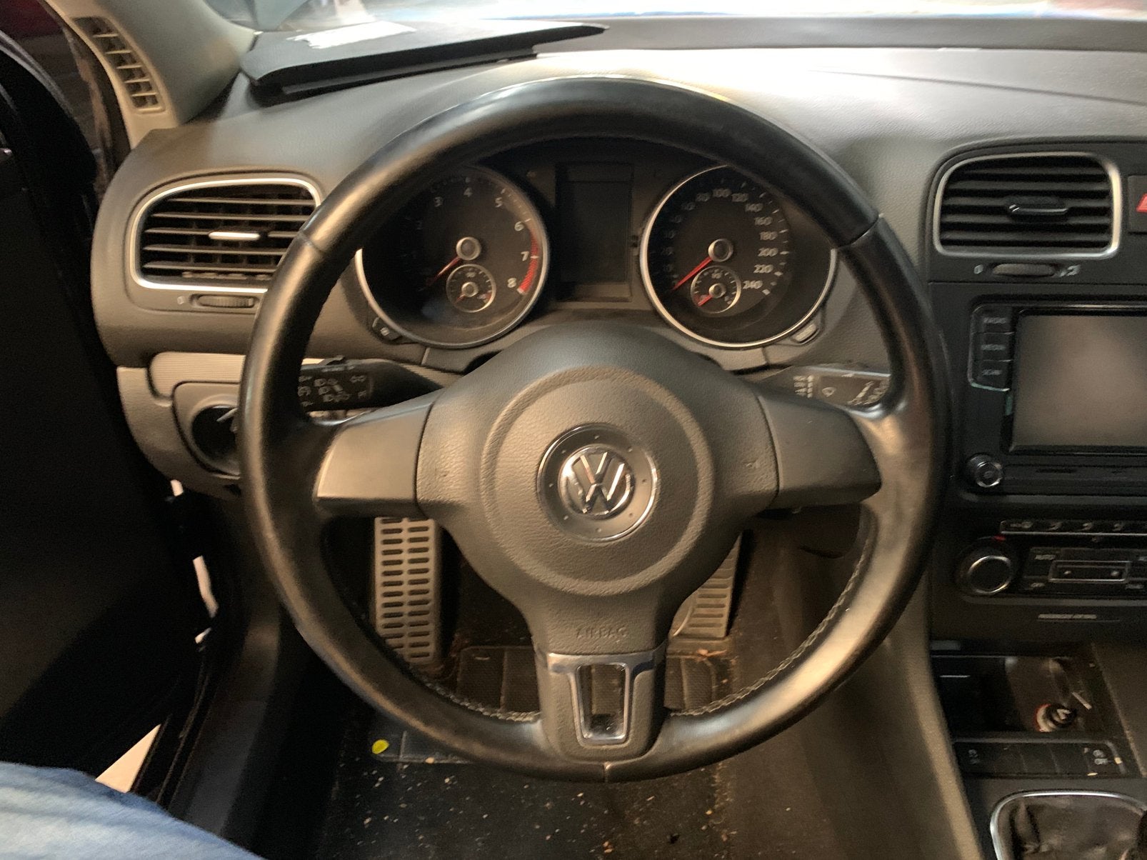 Vw Golf VI Airbag set inclusief Dashboard en gordels, Auto-onderdelen, Ophalen, Gebruikt, Volkswagen