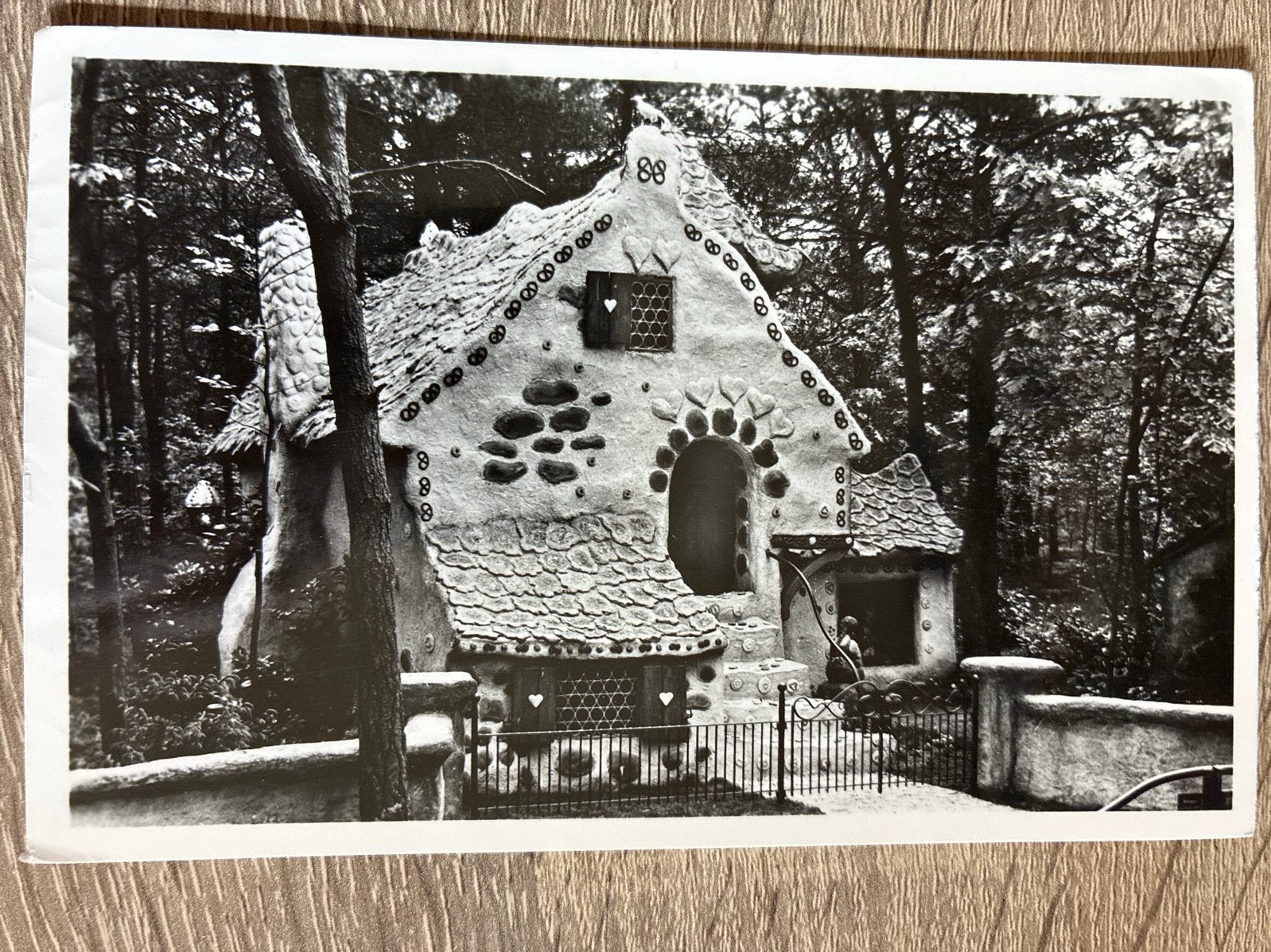 Oude ansichtkaart Efteling - Huisje Hans en Grietje, Ophalen of Verzenden, 1960 tot 1980, Gelopen, Noord-Brabant