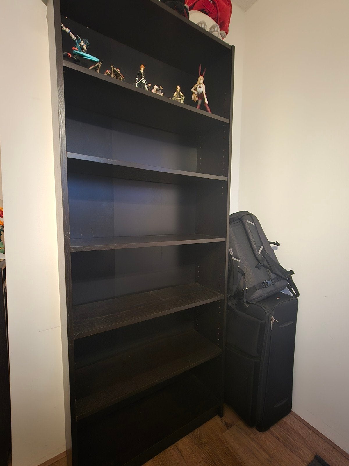 IKEA Billy Boekenkast Zwartbruin 80x28x202 cm, Ophalen, Met plank(en), Gebruikt, 200 cm of meer