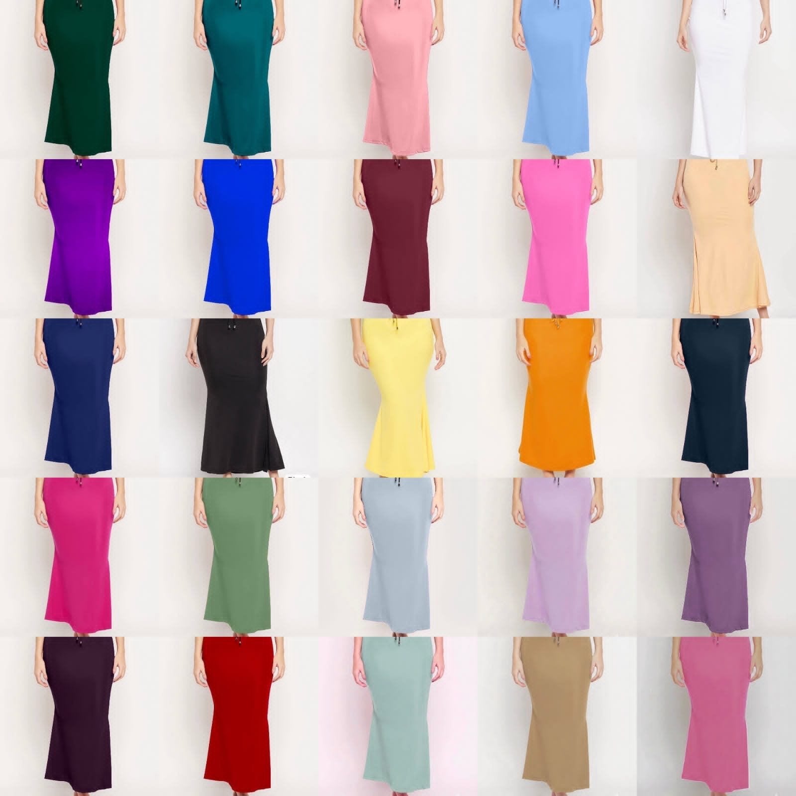 Saree Rok - Diverse Kleuren en Maten, Meerkleurig, Maat 42/44 (L), Nieuw, Ophalen of Verzenden