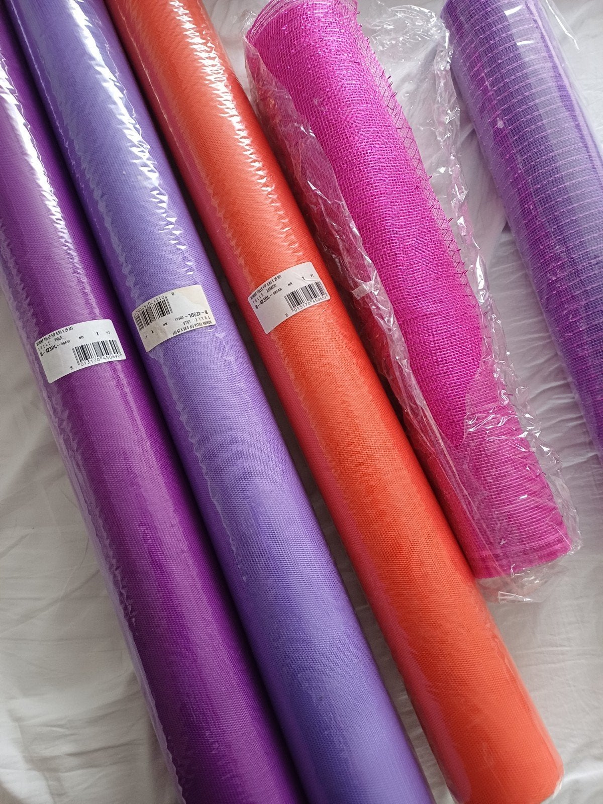 tule, 25meter per rol nieuw, Ophalen of Verzenden, Nieuw, Carnaval
