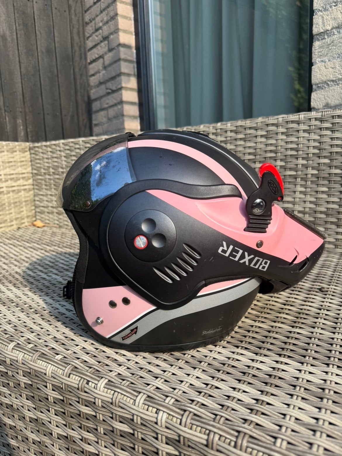 Roof boxer v8, Overige merken, XS, Systeemhelm, Ophalen of Verzenden