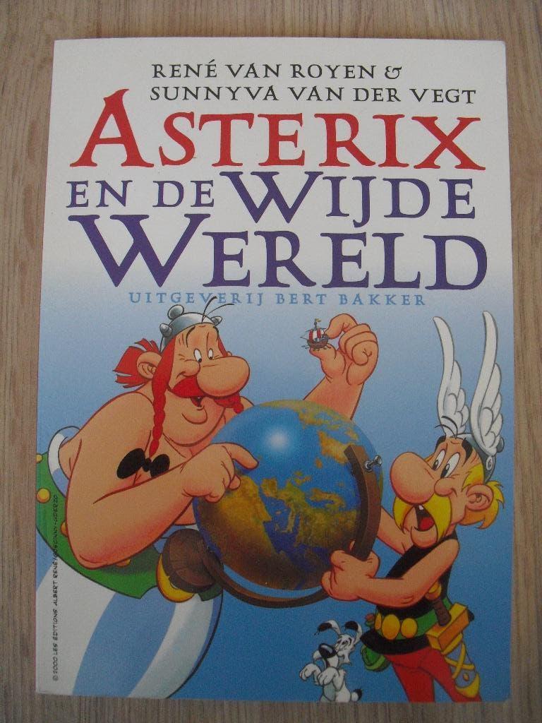 Asterix en de wijde wereld boek René van Royen Van der Vegt, Boeken, Eén stripboek, Ophalen of Verzenden, Zo goed als nieuw, Rene van Royen & Van der Vegt