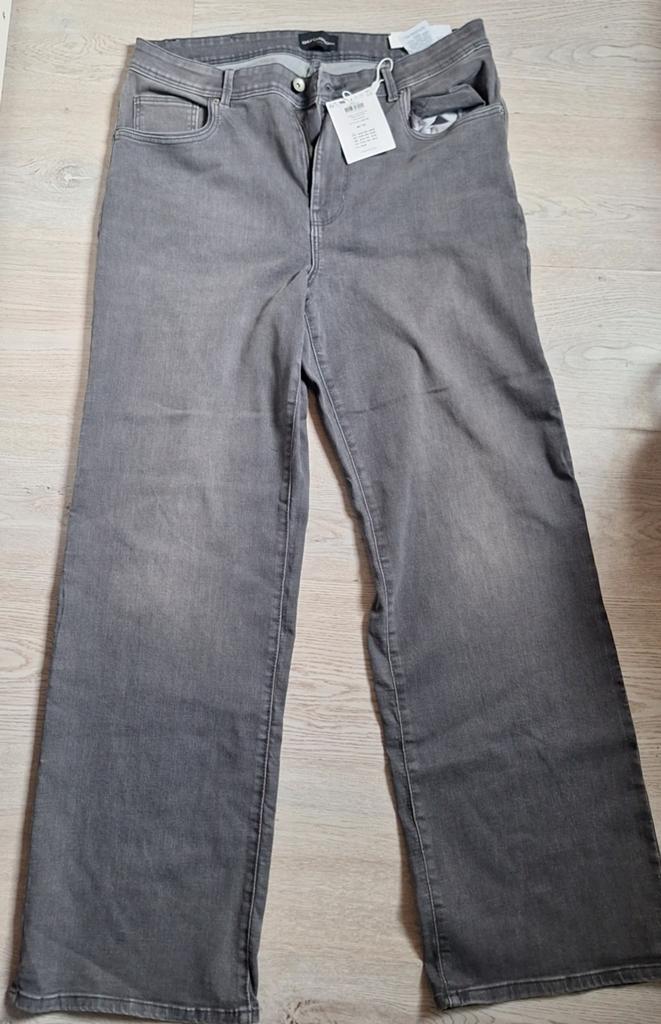 ONLY Carmakoma Ally High Waist Flared Jeans Grijs, Kleding | Dames, Spijkerbroeken en Jeans, Verzenden, Overige jeansmaten, Nieuw