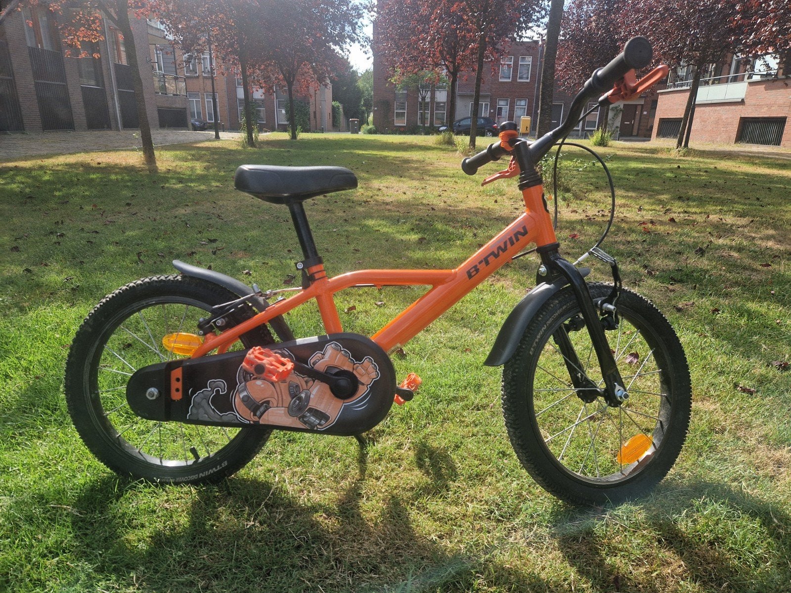 Opknapper: Kinderfiets 16 inch Btwin Decathlon, Ophalen, Gebruikt, 16 tot 20 inch, Btwin Decathlon