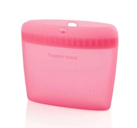 Tupperware Silicone Bag S Roze 540ml - Nieuw, Bewaardoos, Nieuw, 540 ml, Ophalen of Verzenden
