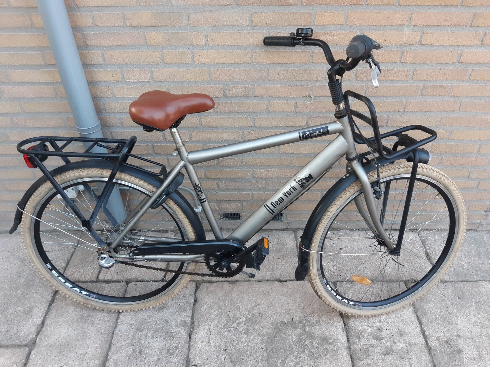 jongensfiets New York 2cycle 26 inch 3 versnellingen, Ophalen, Gebruikt, 26 inch of meer, Versnellingen
