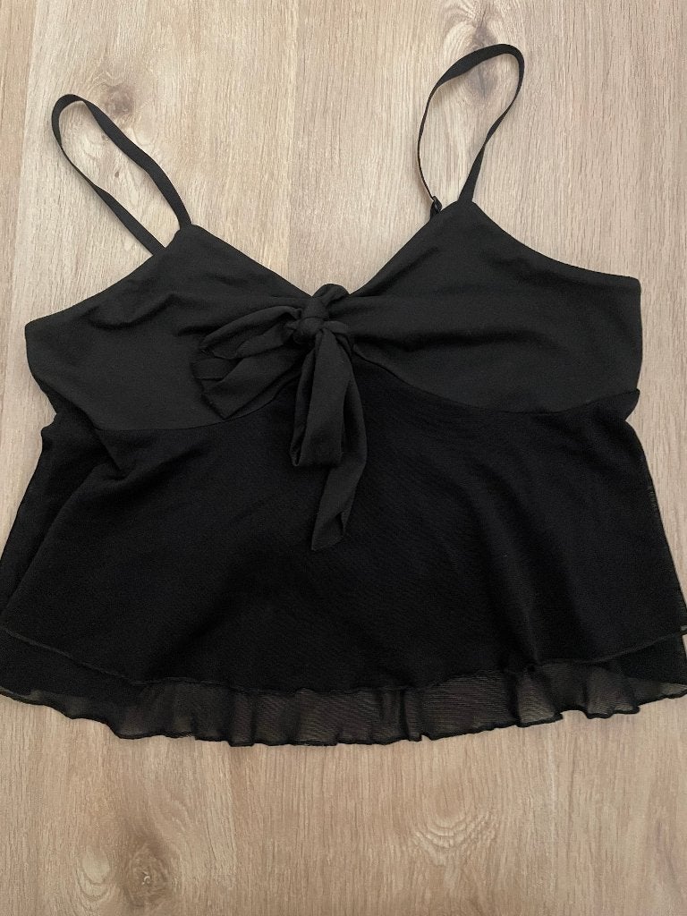 Zgan leuke top, Zwart, Maat 42/44 (L), Ophalen of Verzenden, Zo goed als nieuw