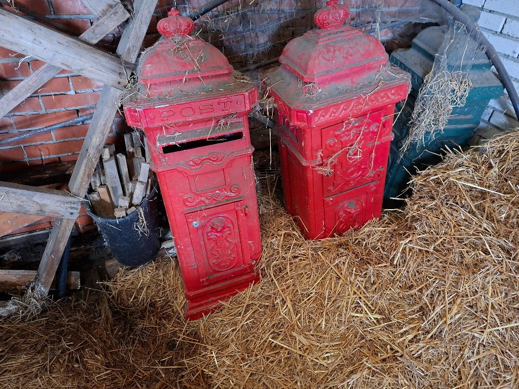 Brievenbus, Tuin en Terras, Brievenbussen, Ophalen, Staande brievenbus, Zo goed als nieuw, Inbouw