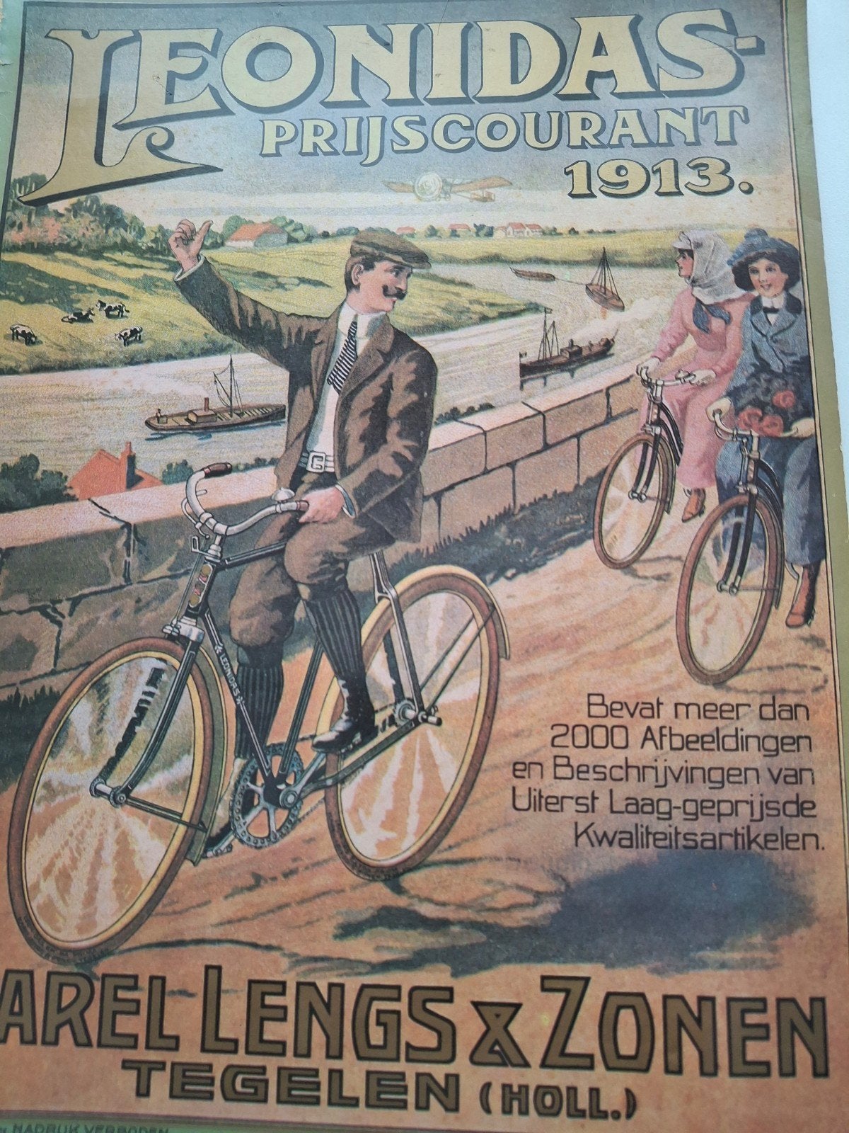 Leonidas prijscourant 1913., Ophalen of Verzenden, Gebruikt, Overige typen